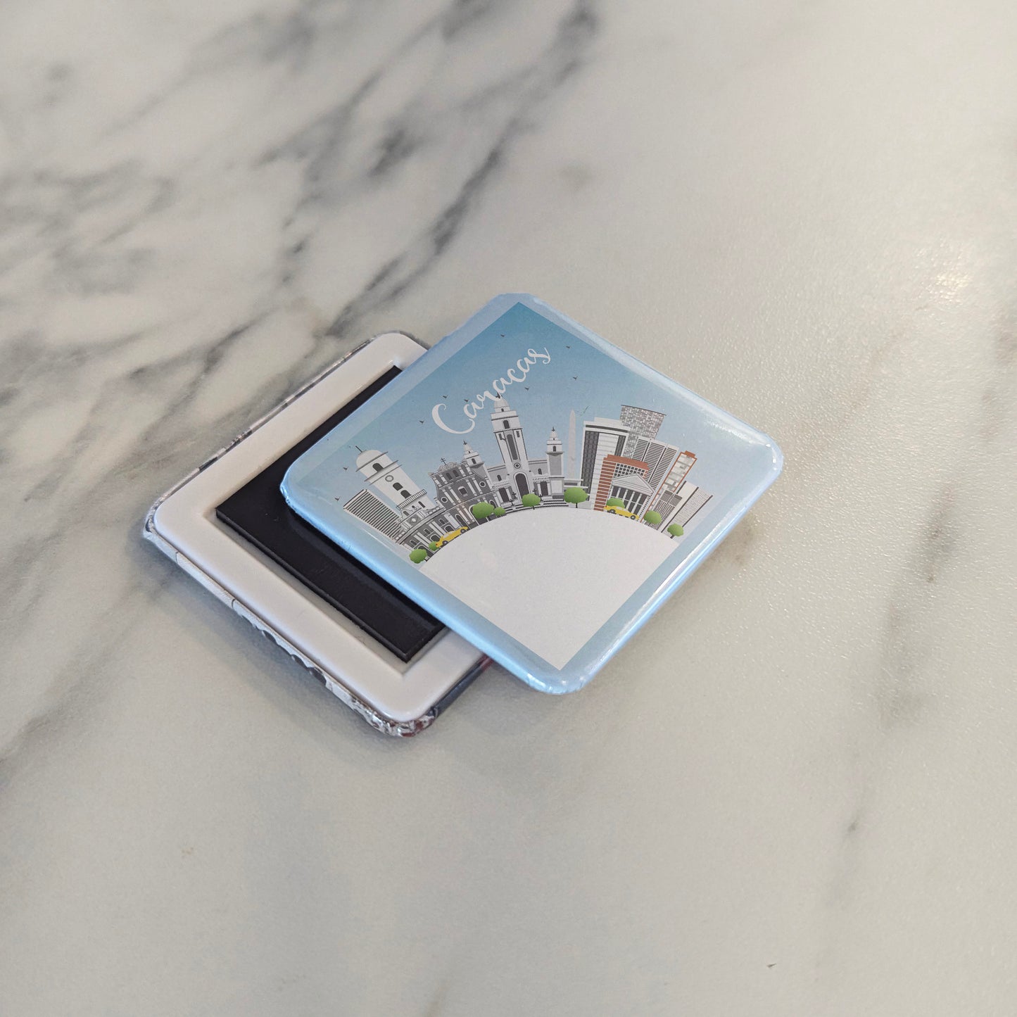 Caracas Skyline Fridge Magnet - PhiloPerse