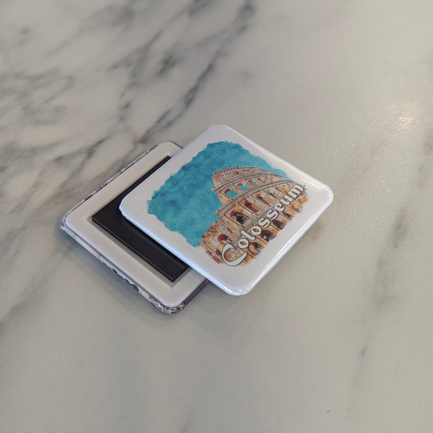 Colosseum in Rome Italy Fridge Magnet - PhiloPerse