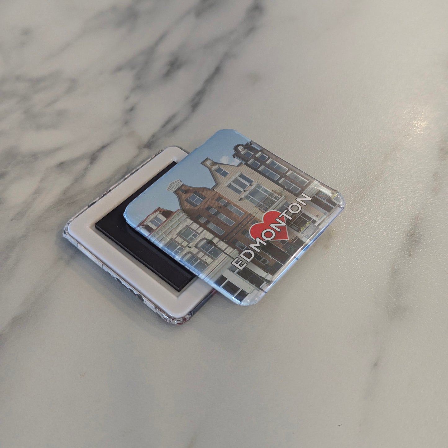 Edmonton Street Fridge Magnet - PhiloPerse