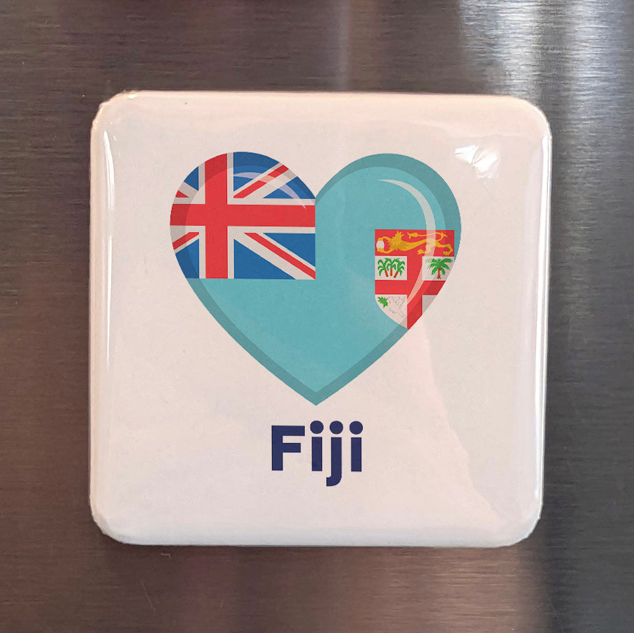 Fiji Flag Fridge Magnet - PhiloPerse