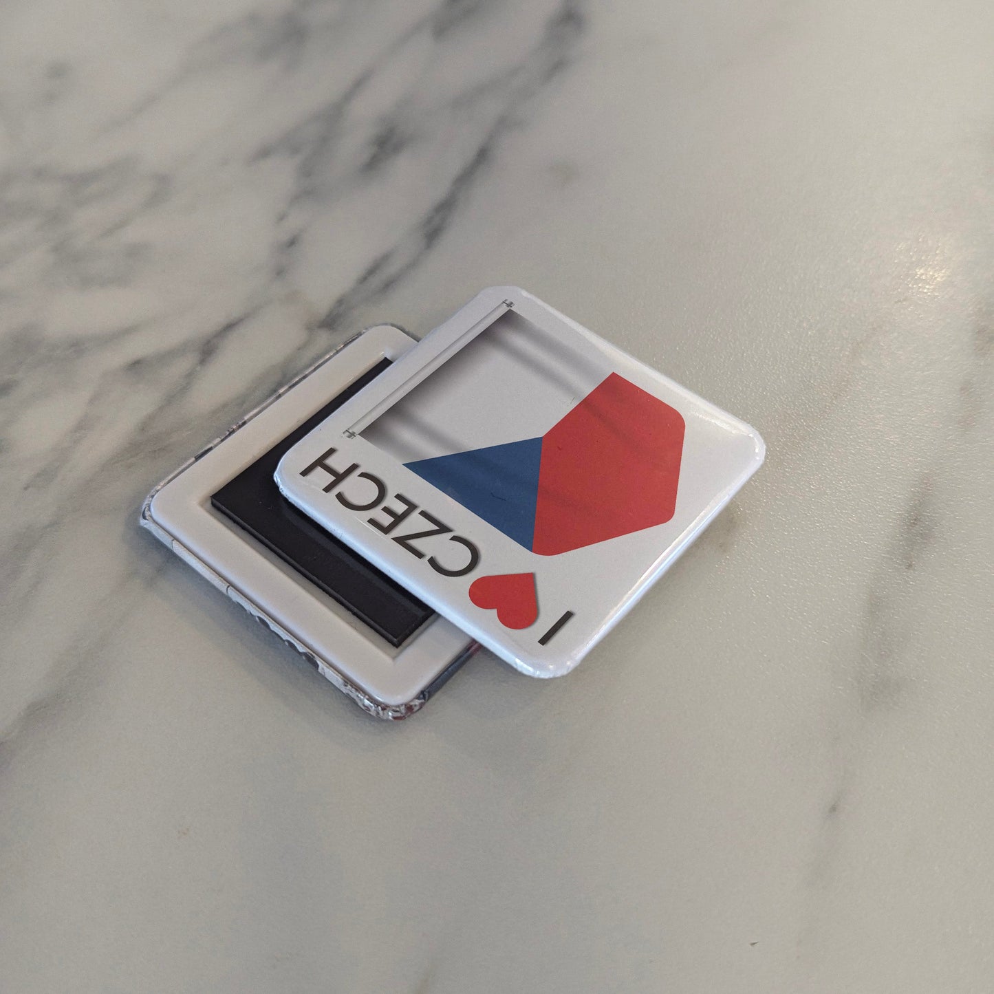 I Love Czech Fridge Magnet