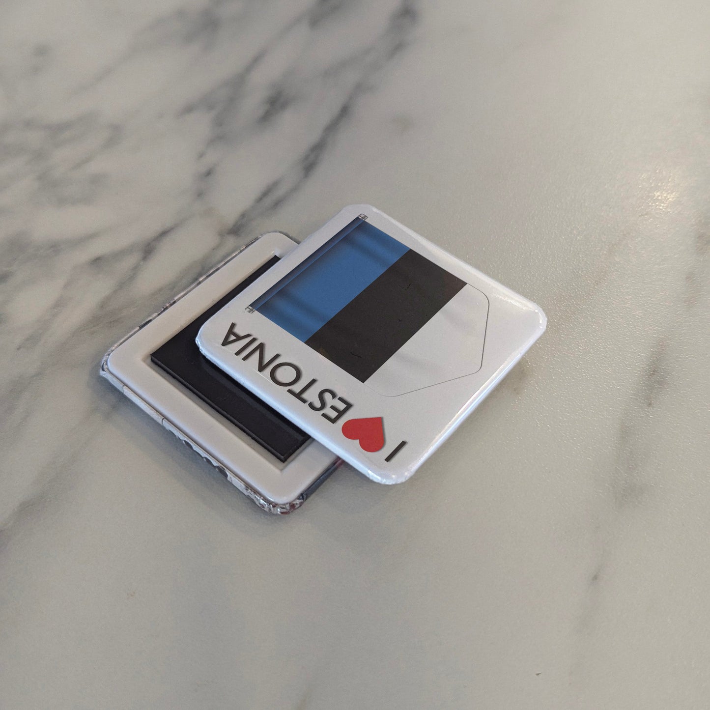 I Love Estonia Fridge Magnet