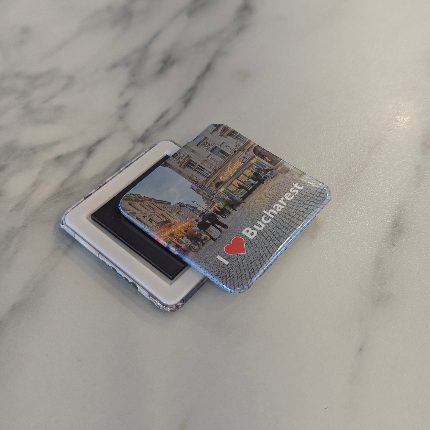 I Love Bucharest Fridge Magnet - PhiloPerse