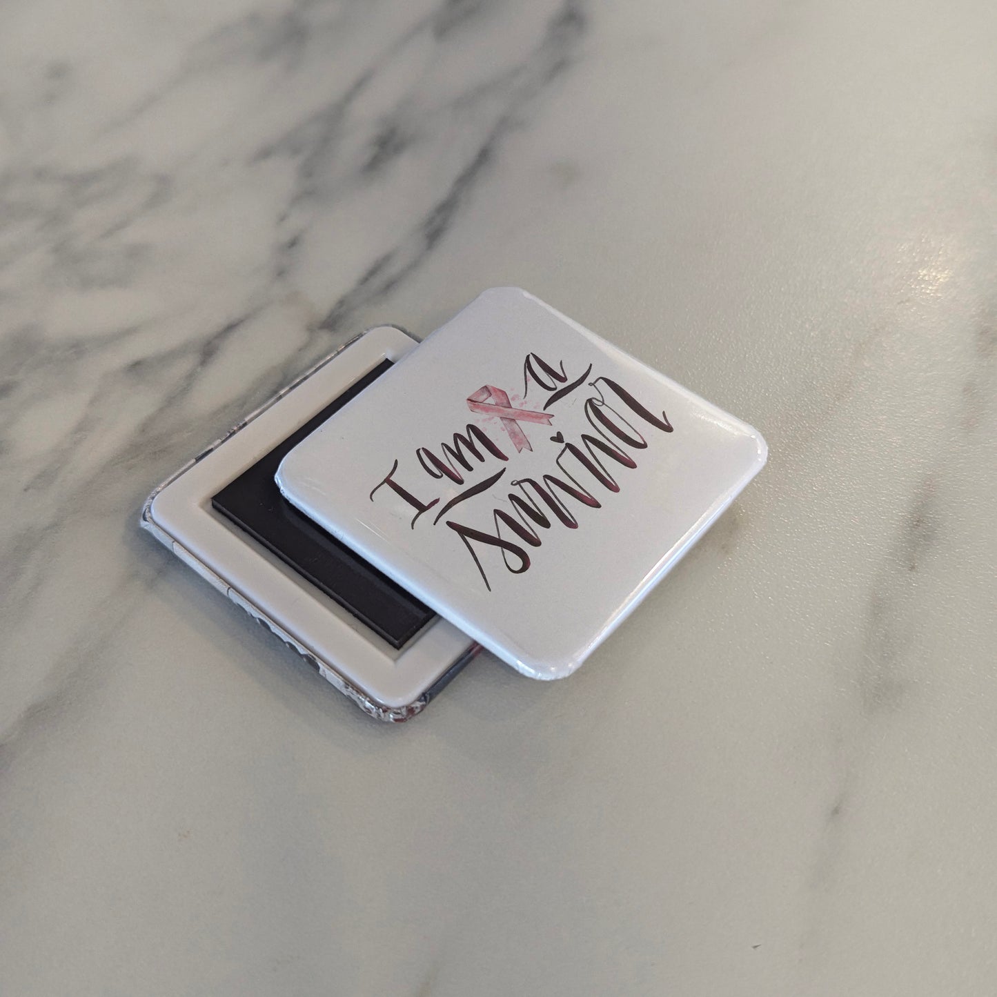 I Am a Survivor Fridge Magnet - PhiloPerse