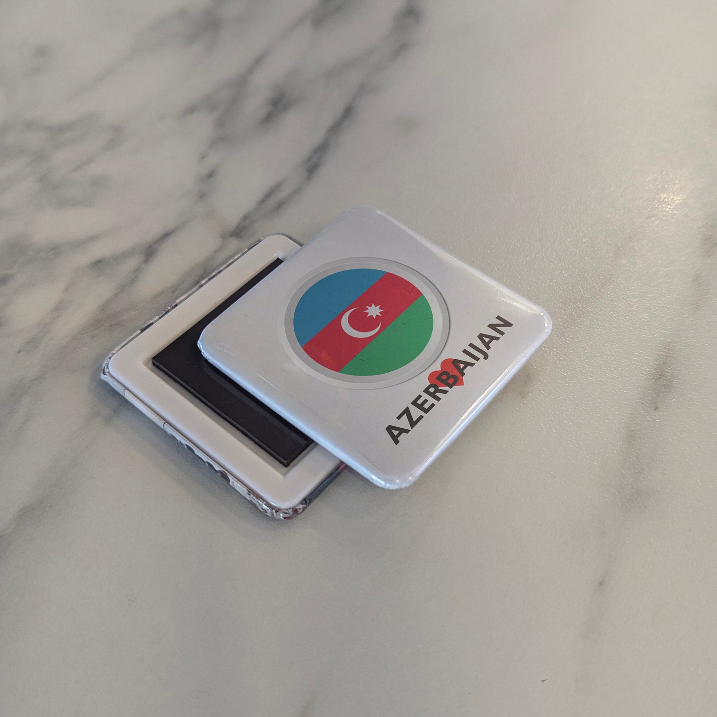 I Love Azerbaijan Fridge Magnet - PhiloPerse