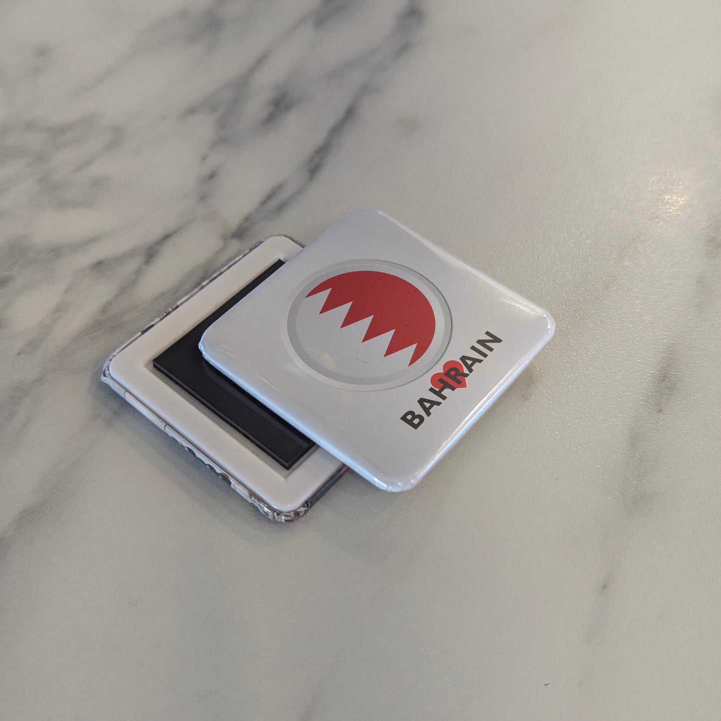 I Love Bahrain Fridge Magnet - PhiloPerse