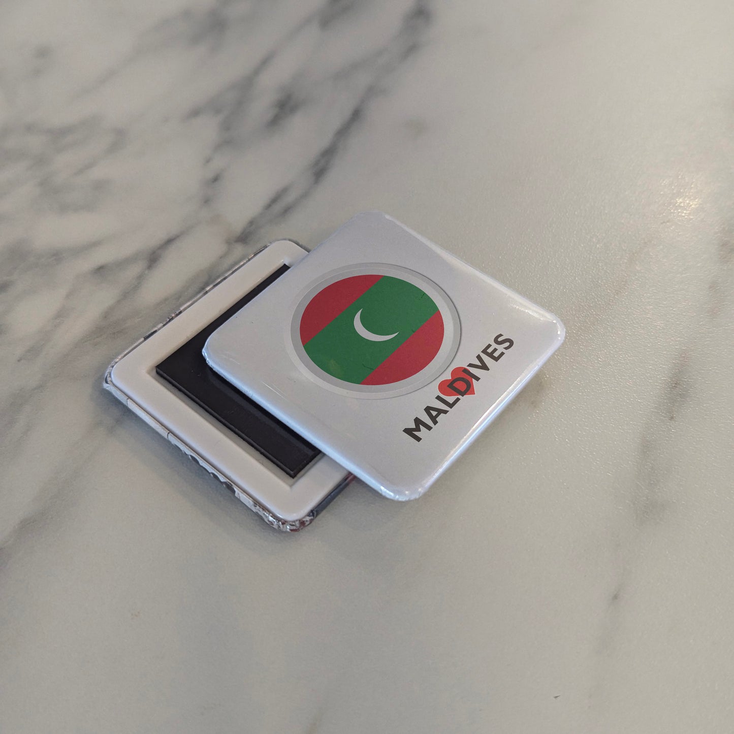 I Love Maldives Fridge Magnet - PhiloPerse