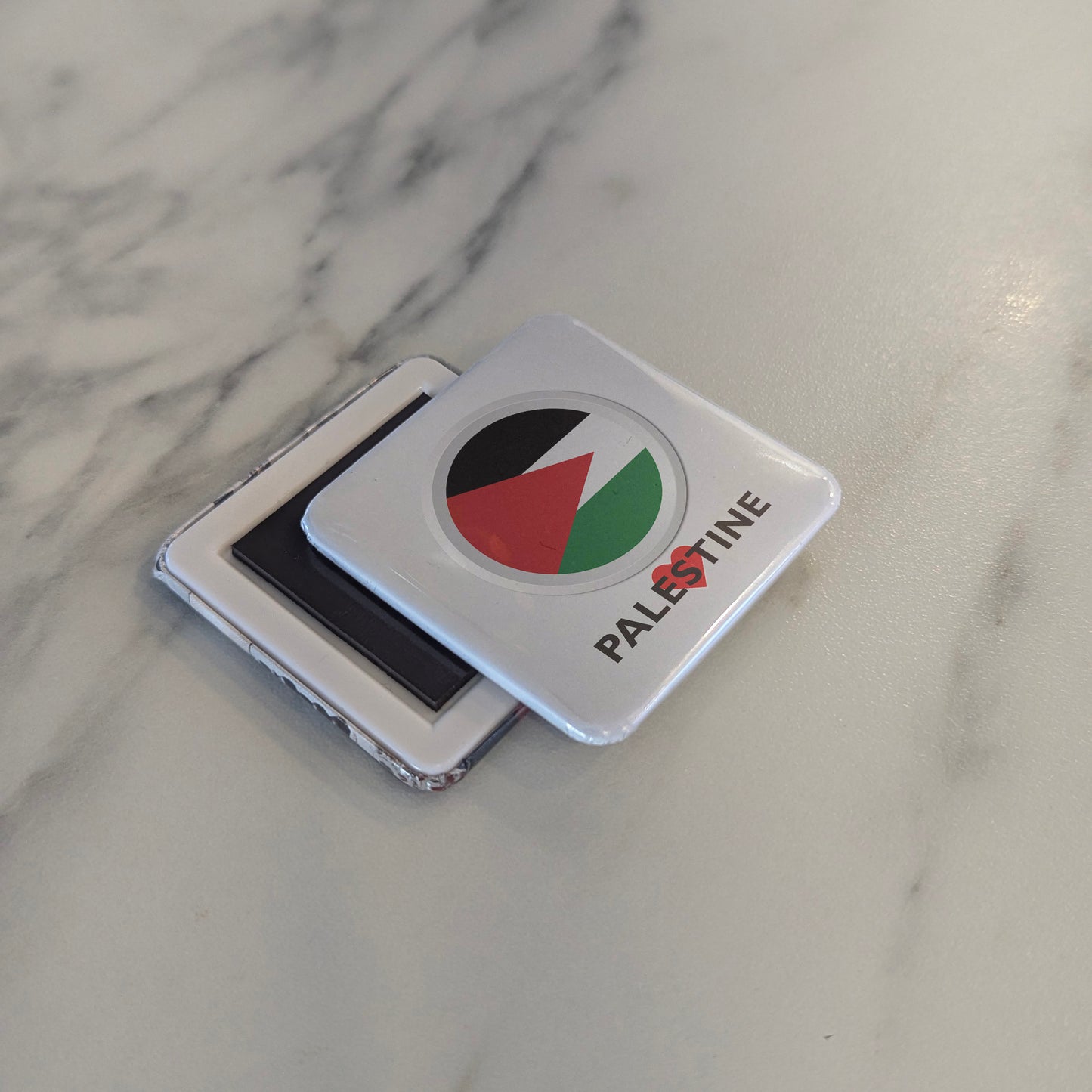 I Love Palestine Fridge Magnet - PhiloPerse