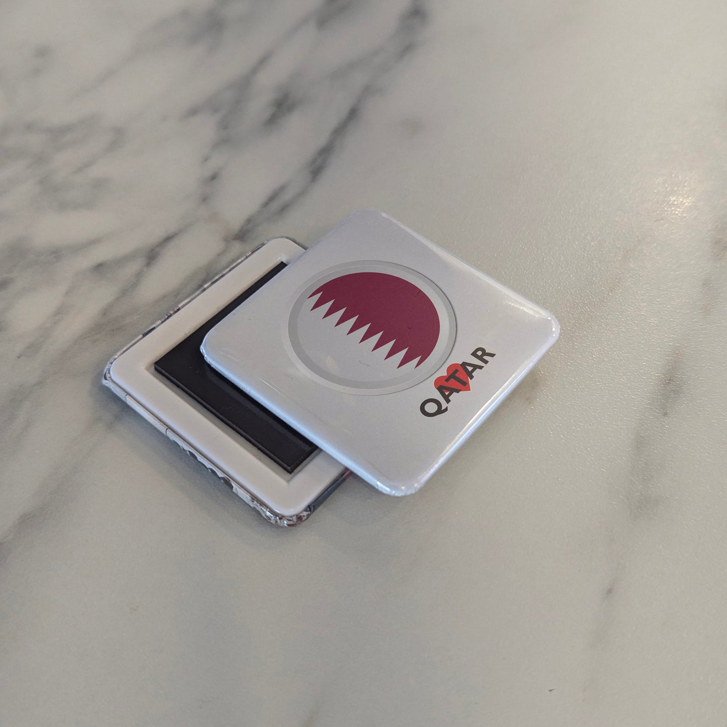 I Love Qatar Fridge Magnet - PhiloPerse