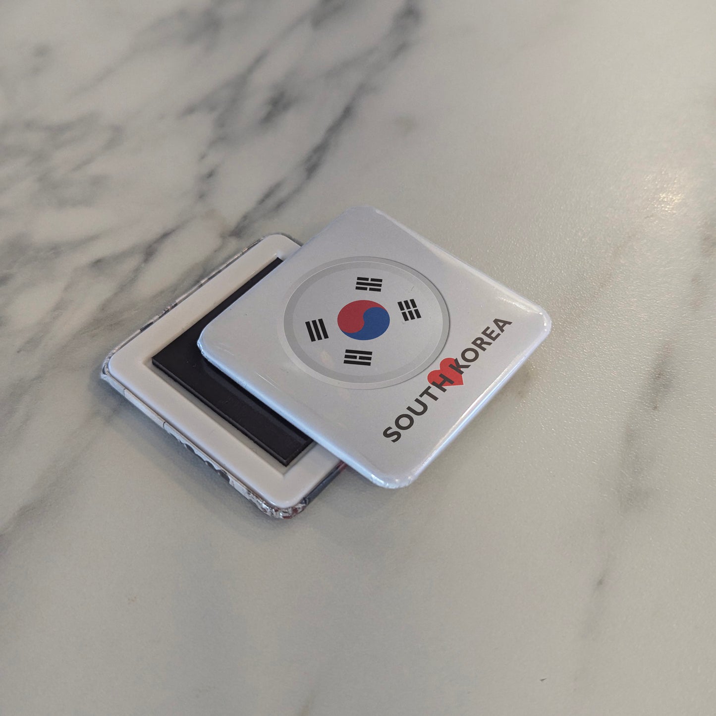 I Love South Korea Fridge Magnet - PhiloPerse