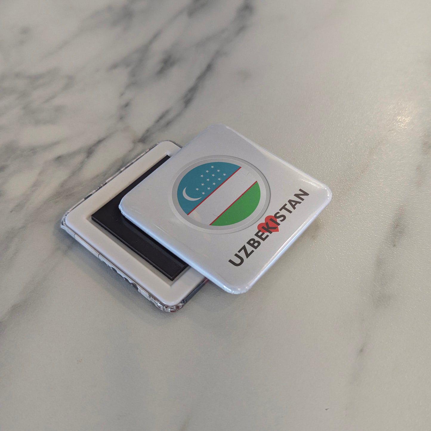 I Love Uzbekistan Fridge Magnet - PhiloPerse