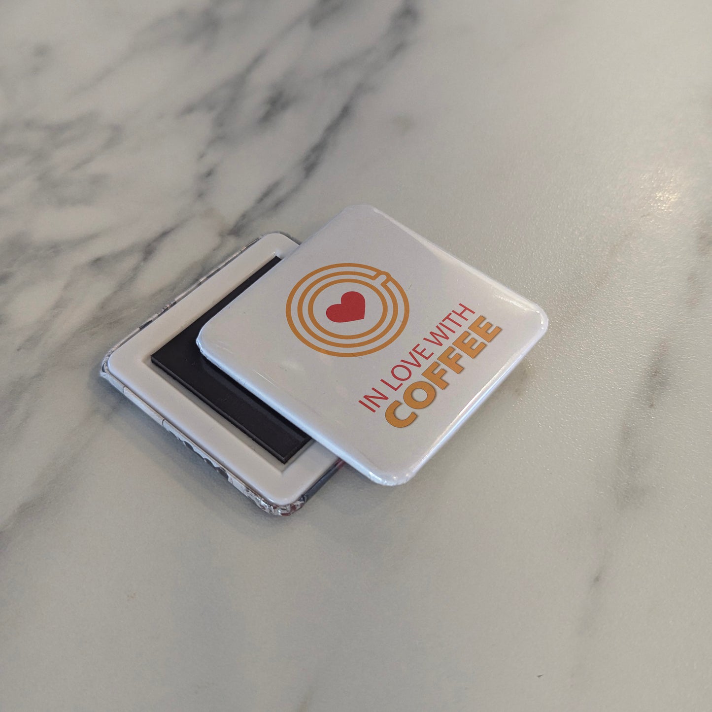 In Love with Coffee Fridge Magnet - PhiloPerse