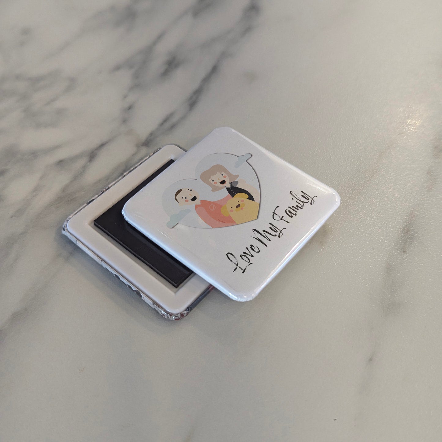 Love my Family V.3 Fridge Magnet - PhiloPerse