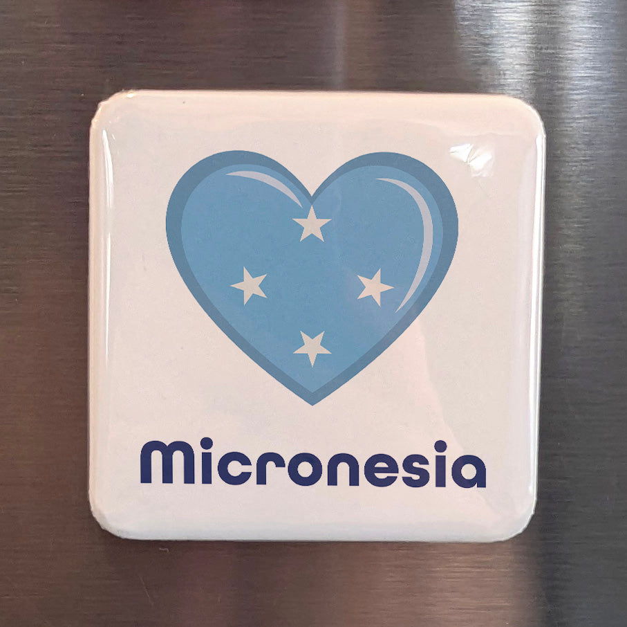 Micronesia Flag Fridge Magnet - PhiloPerse
