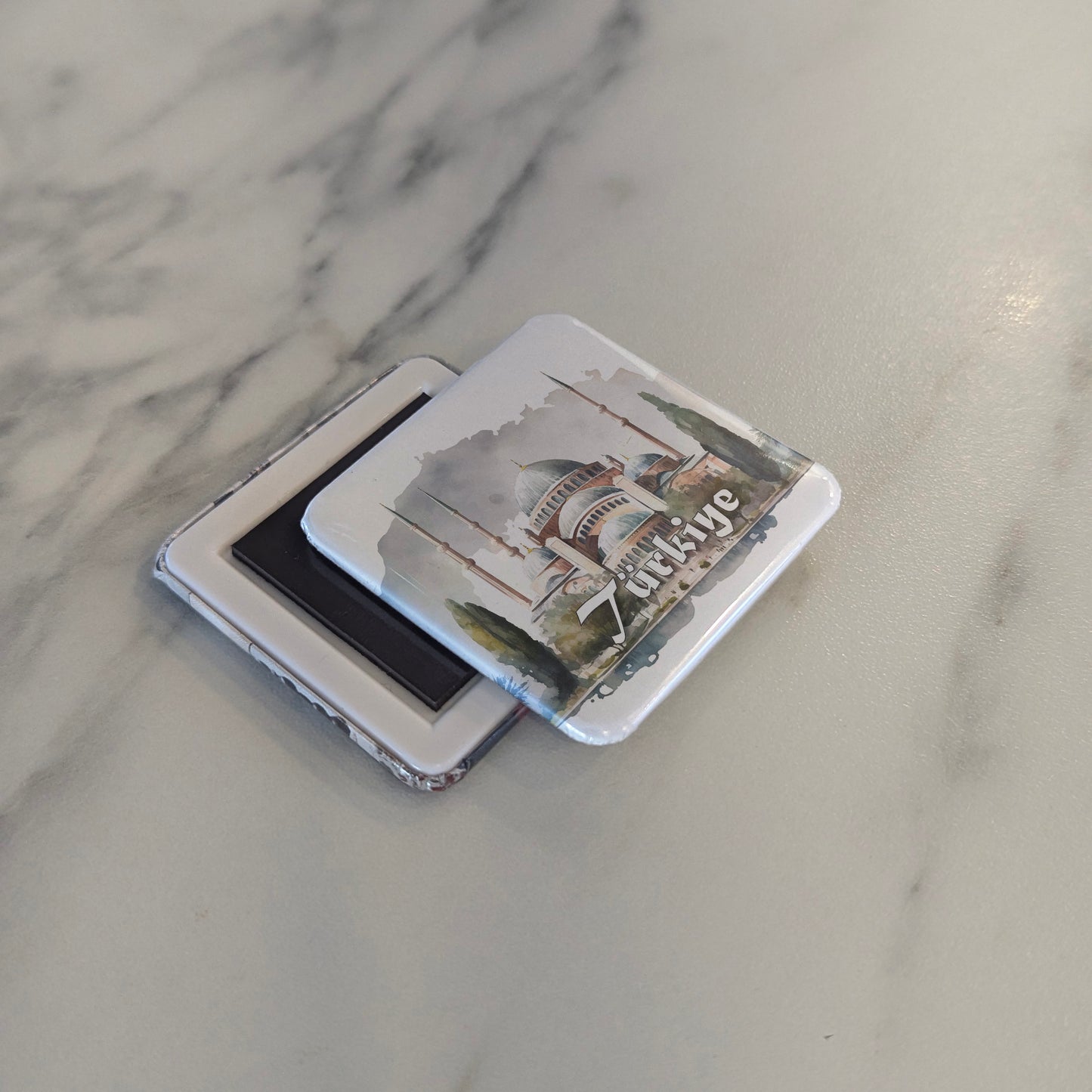 Selimiye Mosque in Türkiye Fridge Magnet - PhiloPerse