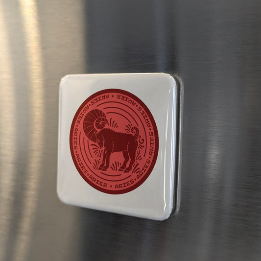 Aries Zodiac Fridge Magnet - PhiloPerse