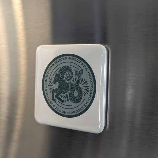 Capricorn Zodiac Fridge Magnet - PhiloPerse