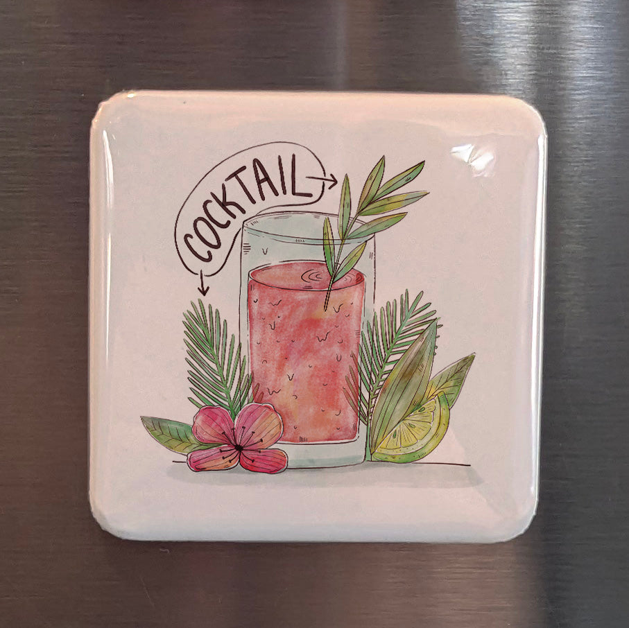 Cocktail Fridge Magnet - PhiloPerse