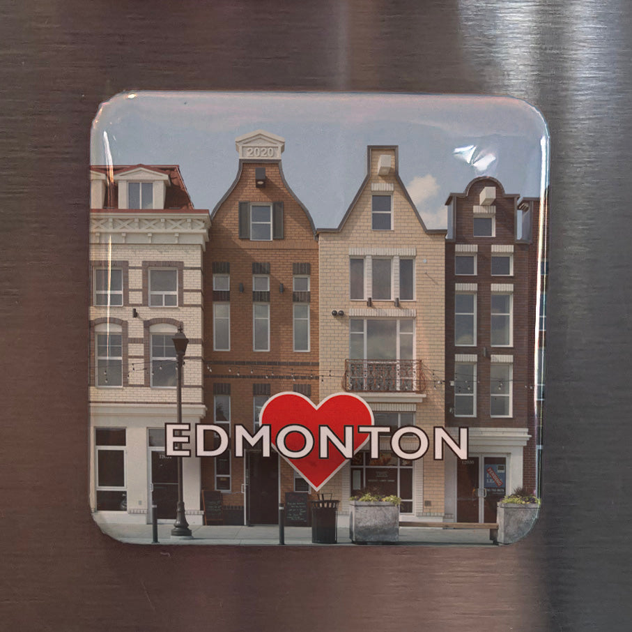 Edmonton Street Fridge Magnet - PhiloPerse