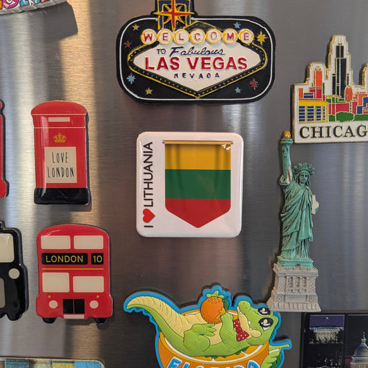 I Love Lithuania Fridge Magnet - PhiloPerse