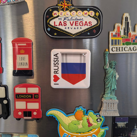 I Love Russia Fridge Magnet - PhiloPerse