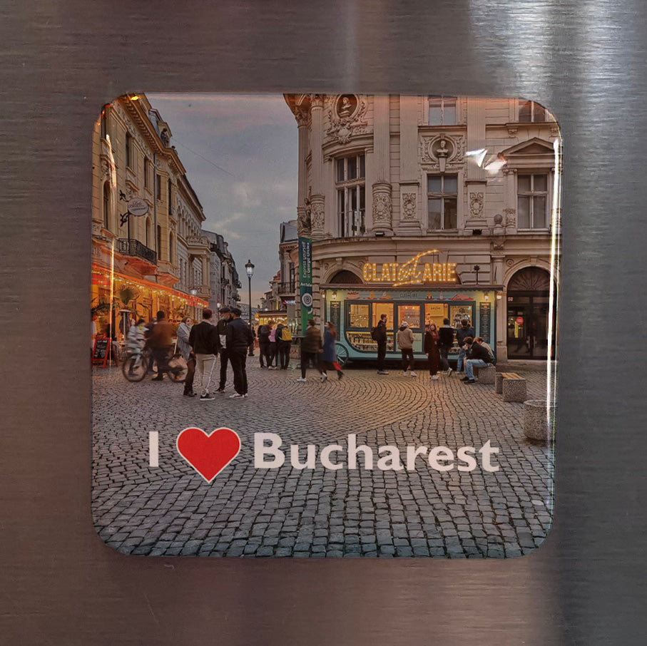 I Love Bucharest Fridge Magnet - PhiloPerse