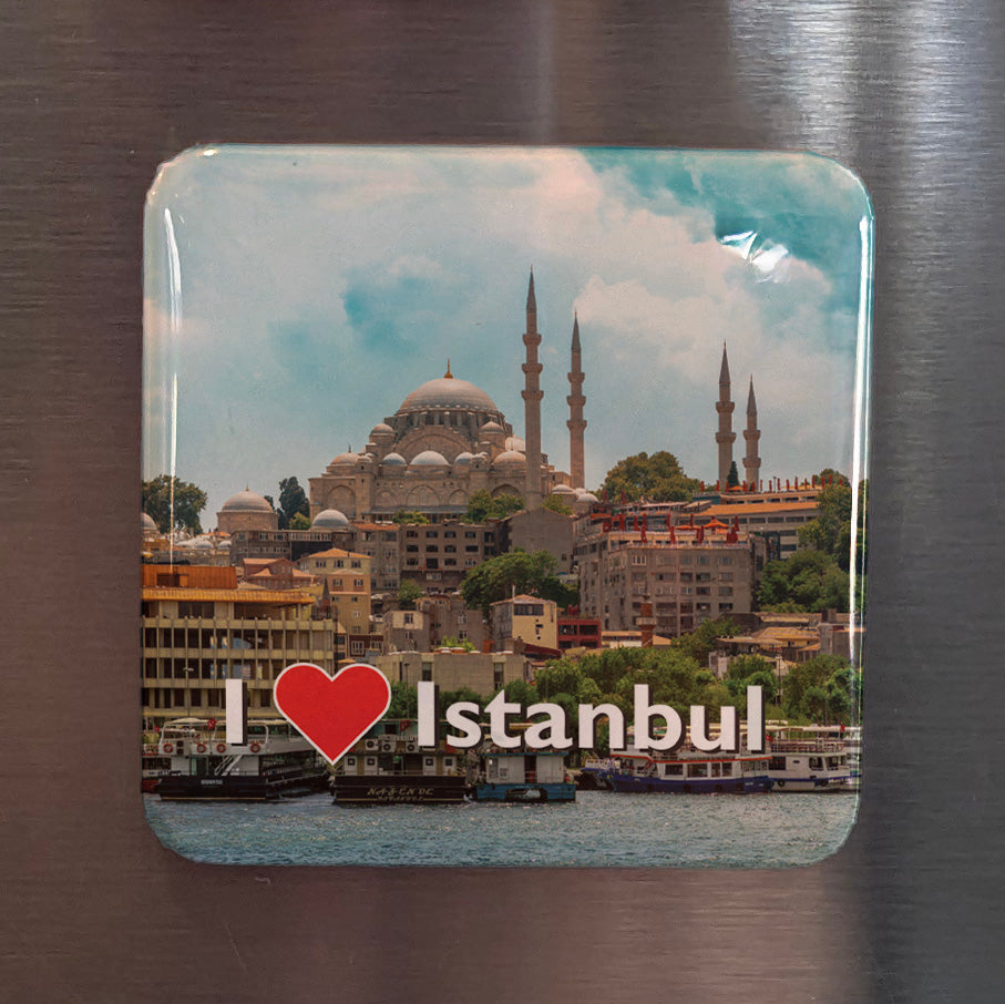 I Love Istanbul Fridge Magnet - PhiloPerse