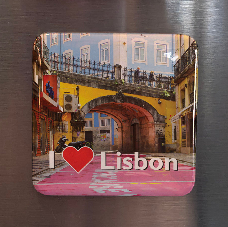 I Love Lisbon Fridge Magnet - PhiloPerse