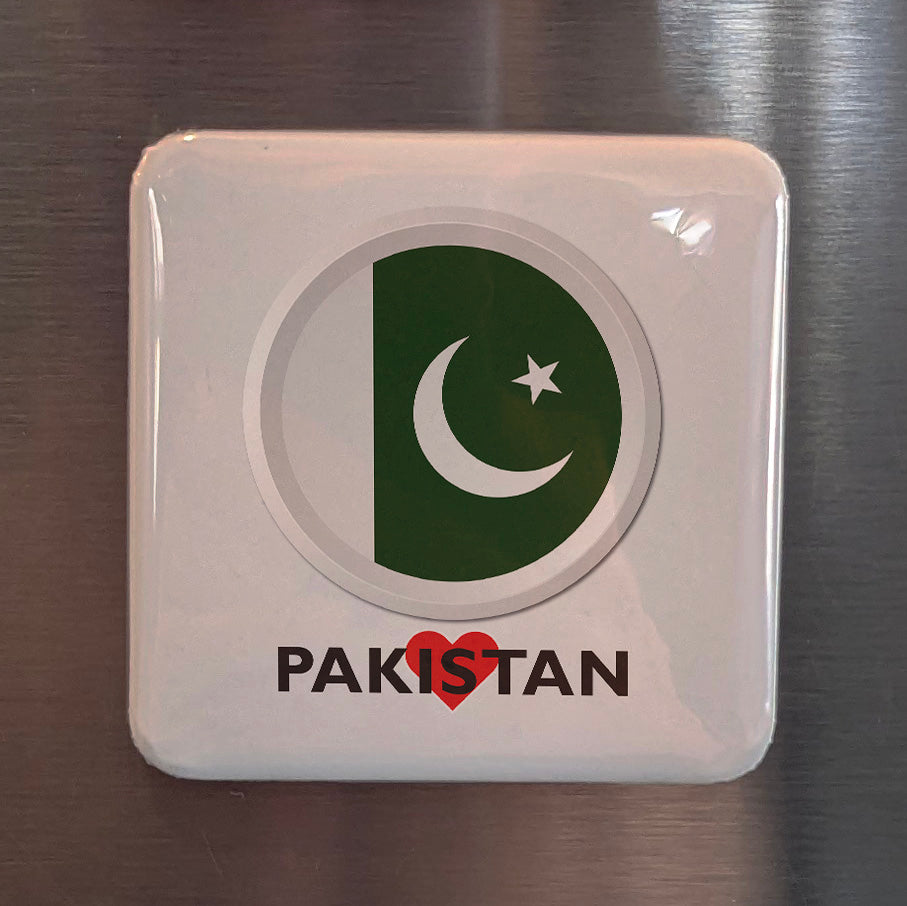 I Love Pakistan Fridge Magnet - PhiloPerse