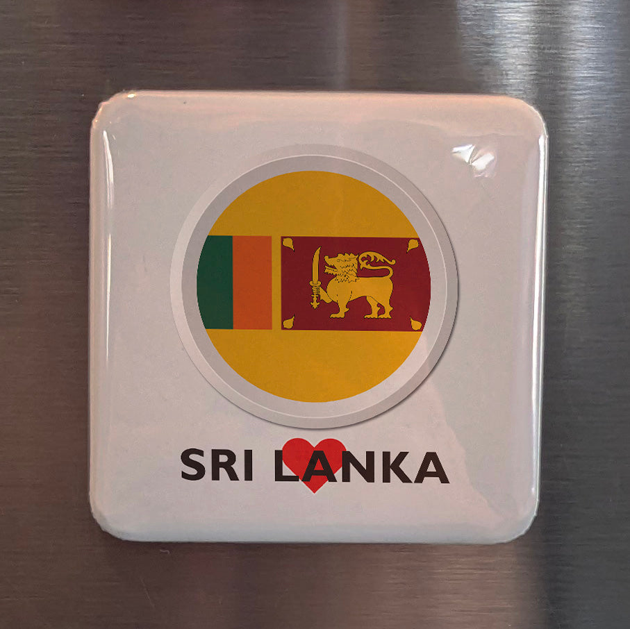 I Love Sri Lanka Fridge Magnet - PhiloPerse