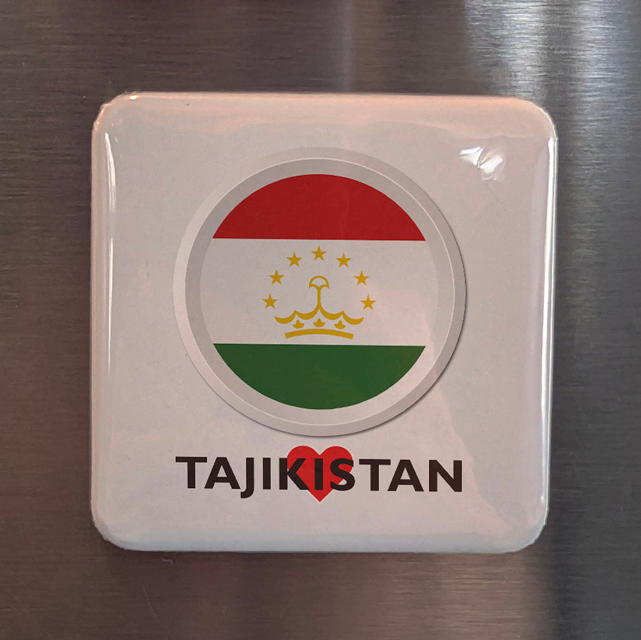 I Love Tajikistan Fridge Magnet - PhiloPerse