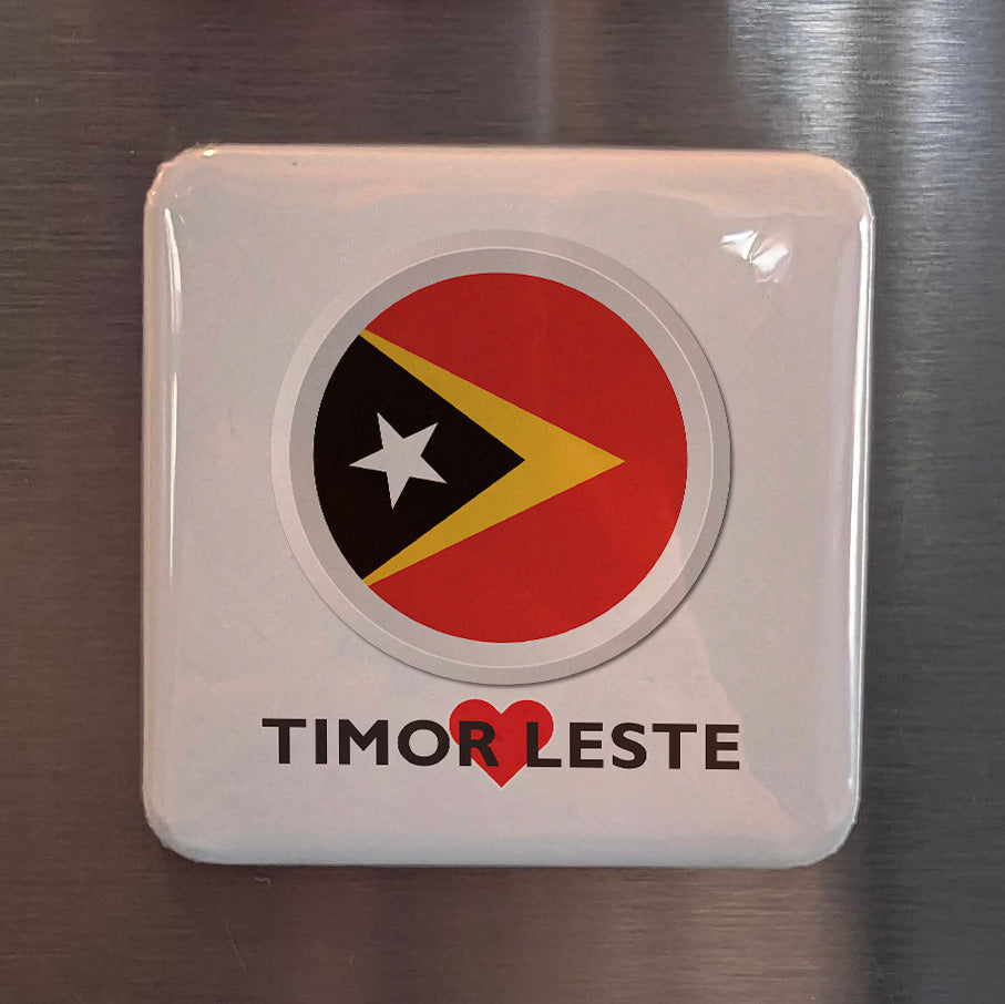 I Love Timor-Leste Fridge Magnet - PhiloPerse
