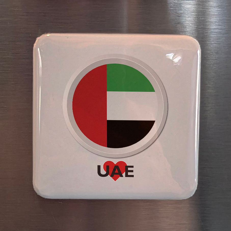 I Love United Arab Emirates Fridge Magnet - PhiloPerse