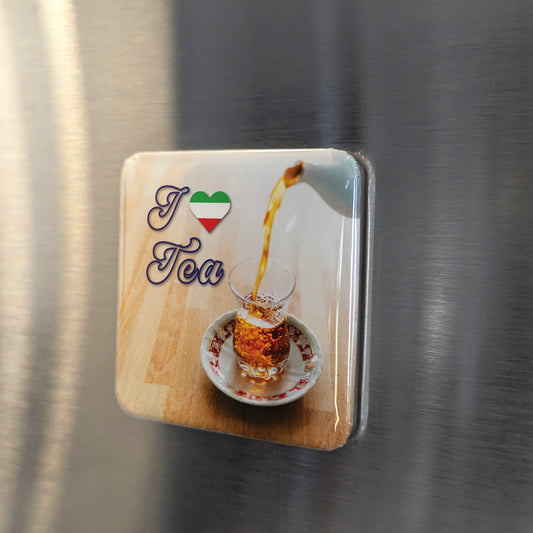 I Love Tea Fridge Magnet - PhiloPerse