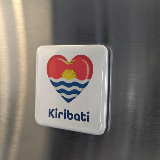 Kiribati Flag Fridge Magnet - PhiloPerse