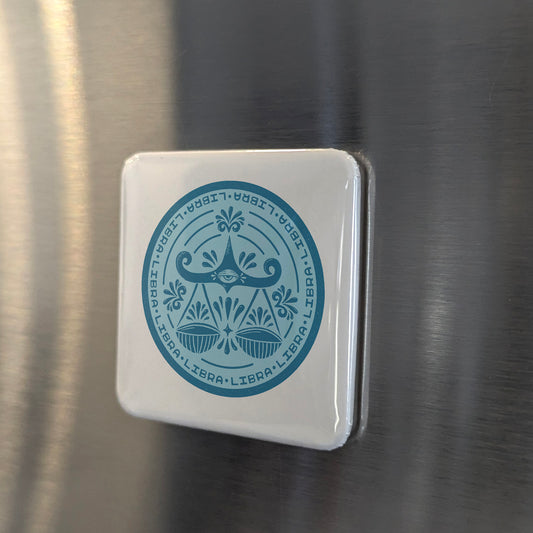 Libra Zodiac Fridge Magnet - PhiloPerse
