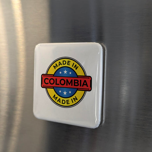 Made in Colombia Fridge Magnet - PhiloPerse