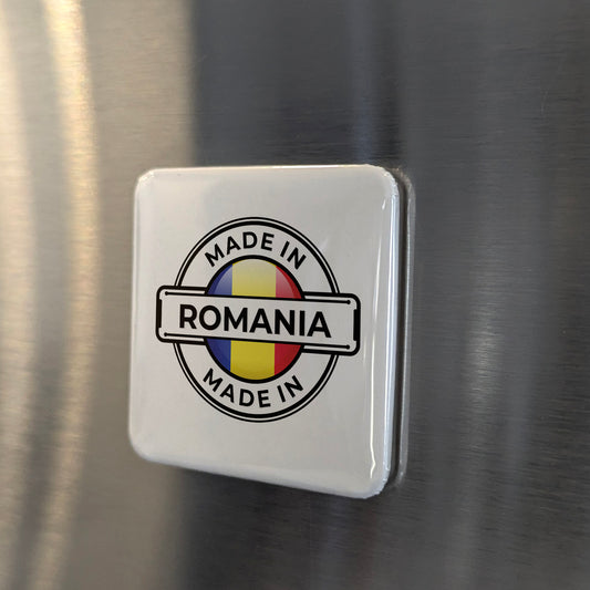 Made in Romania Fridge Magnet - PhiloPerse