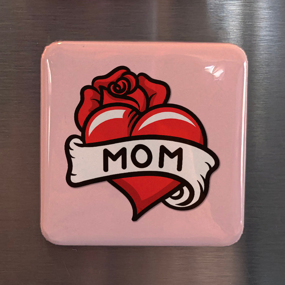 Mom Tattoo Fridge Magnet - PhiloPerse