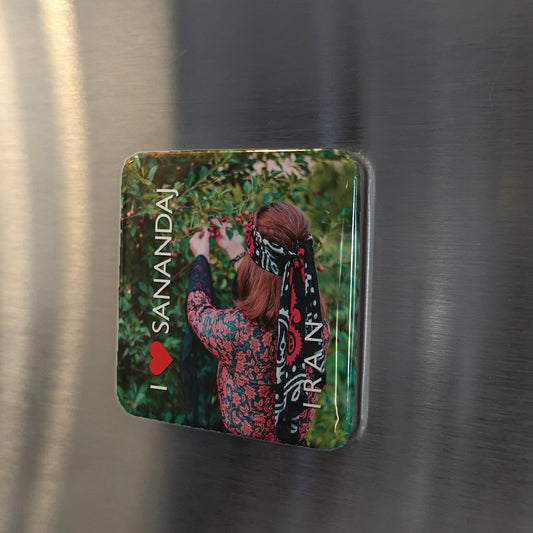 I Love Sanandaj Fridge Magnet - PhiloPerse
