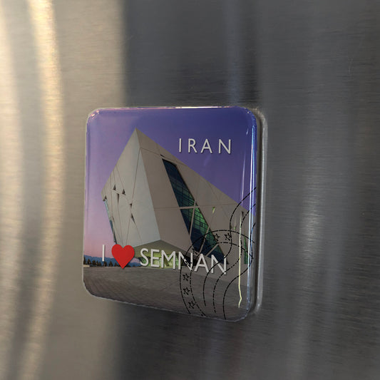 I Love Semnan Fridge Magnet - PhiloPerse
