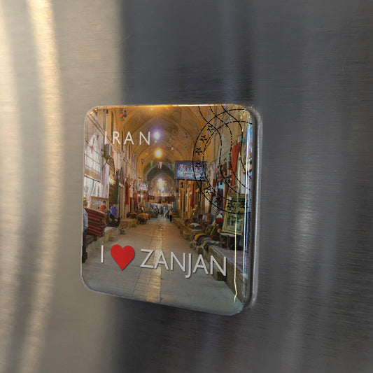 I Love Zanjan Fridge Magnet