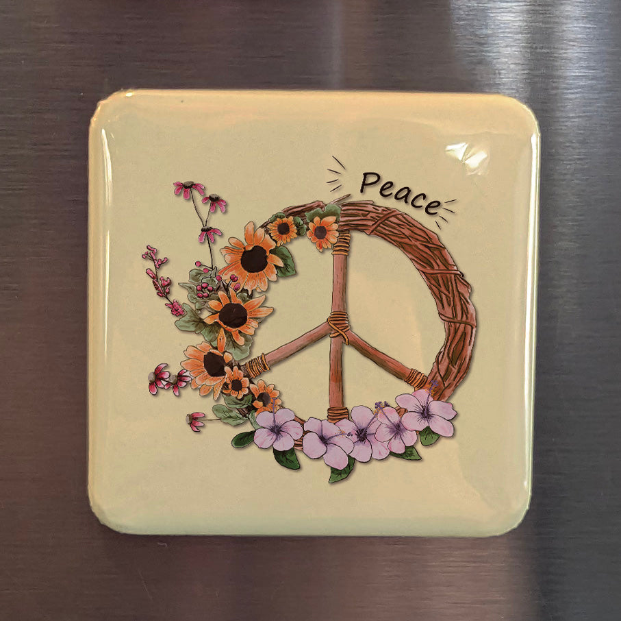 Peace Fridge Magnet - PhiloPerse