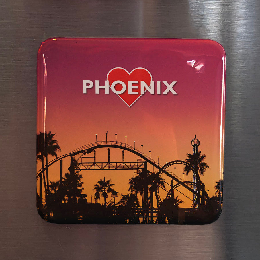 Phoenix View Fridge Magnet - PhiloPerse