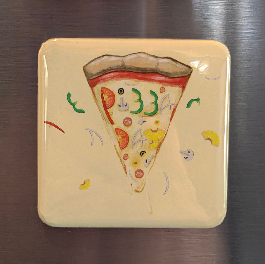 Pizza Day Fridge Magnet - PhiloPerse