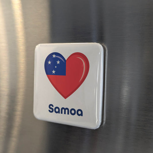 Samoa Flag Fridge Magnet - PhiloPerse
