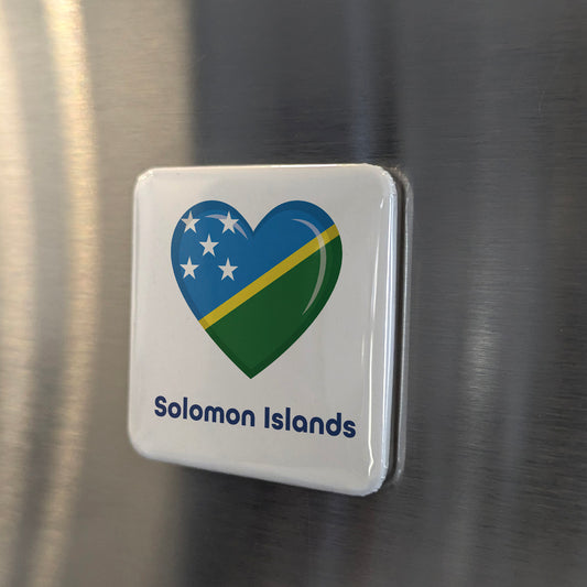 Solomon Islands Flag Fridge Magnet - PhiloPerse