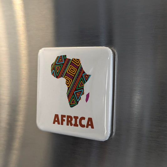 Africa Map V2 Fridge Magnet - PhiloPerse