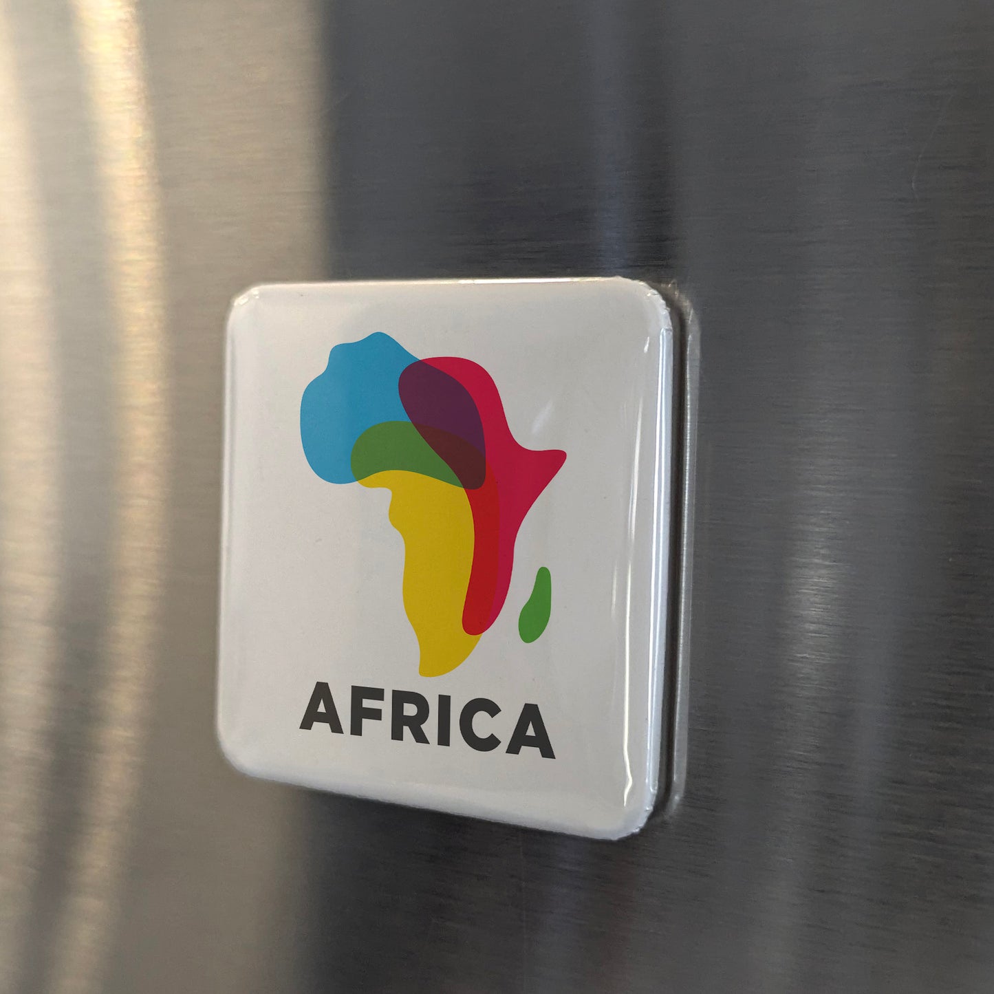 Africa Map V3 Fridge Magnet - PhiloPerse