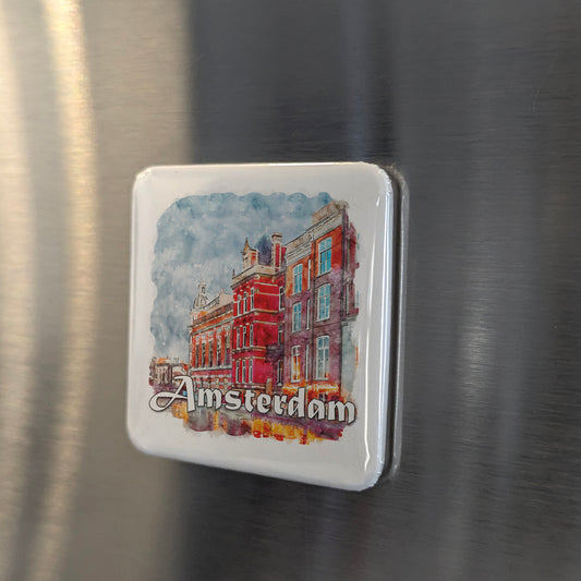 Amsterdam The Netherlands Fridge Magnet - PhiloPerse